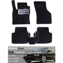 Bmw 5 Serisi E34 Sedan (1988-1996) Uyumlu Eva Paspas Tam Set–araca Özel,su Geçirmez