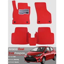 Toyota Yaris (2013-2019) Uyumlu Eva Paspas Tam Set–oto Paspas,araca Özel,su Geçirmez