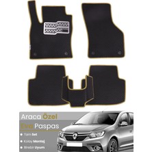 Renault Symbol 3 (2013-2020) Uyumlu Eva Paspas Tam Set–araca Özel,su Geçirmez,hızlı ve Kolay Montaj