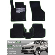 Volkswagen Touareg (2011-2017) Uyumlu Eva Paspas Tam Set–oto Paspas,araca Özel,tam Koruma