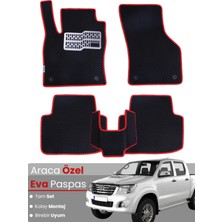 Toyota Hilux (2004-2015) Uyumlu Eva Paspas Tam Set–oto Paspas,araca Özel,su Geçirmez