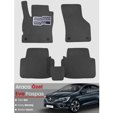 Renault Megane 4 Sedan (2016-2025) Uyumlu Eva Paspas Tam Set–oto Paspas,araca Özel