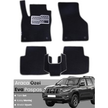 Toyota Land Cruiser Prado (2009-2019) Uyumlu Eva Paspas Tam Set–oto Paspas,araca Özel