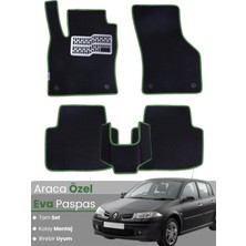 Renault Megane 2 Hatchback (2002-2008) Uyumlu Eva Paspas Tam Set–oto Paspas,araca Özel