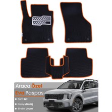 Kia Sorento 5 Kişilik (2022-2025) Uyumlu Eva Paspas Tam Set–araca Özel,kolay Montaj,su Geçirmez