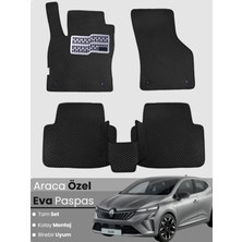 Renault Clio 5 (2020-2025) Uyumlu Eva Paspas Tam Set–oto Paspas,araca Özel