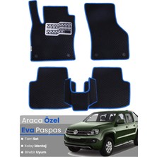 Volkswagen Amarok (2010-2022) Uyumlu Eva Paspas Tam Set–oto Paspas,araca Özel,su Geçirmez