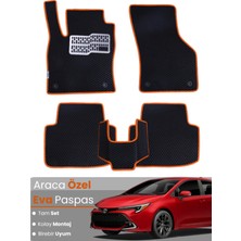 Toyota Corolla Hybrid Hatchback (2019-2025) Uyumlu Eva Paspas Tam Set–oto Paspas,araca Özel