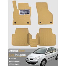 Renault Scenic 2 (2002-2009) Uyumlu Eva Paspas Tam Set–oto Paspas,araca Özel,kolay Montaj