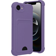 TeknoKapsül Iphone 16E Kelvin Kartvizitli Silikon - Lila