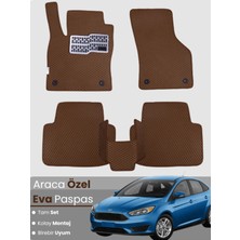 Ford Focus 3.5 (2015-2018) Uyumlu Eva Paspas Tam Set–araca Özel,su Geçirmez,kolay Montaj