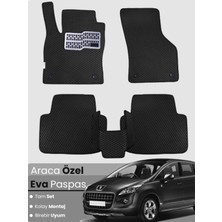 Peugeot 3008 (2008-2017) Uyumlu Eva Paspas Tam Set–araca Özel,oto Paspas