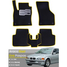 Bmw 3 Serisi E46 (1997-2006) Uyumlu Eva Paspas Tam Set–araca Özel,su Geçirmez,kolay Montaj