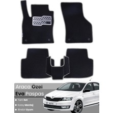 Skoda Rapid (2012-2019) Uyumlu Eva Paspas Tam Set–oto Paspas,araca Özel,kolay Montaj