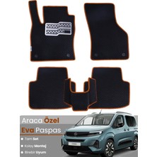 Opel Combo (2018-2025) Uyumlu Eva Paspas Tam Set–araca Özel,kolay Montaj,oto Paspas