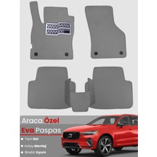 Volvo XC60 Benzinli (2021-2025) Uyumlu Eva Paspas Tam Set–oto Paspas,araca Özel,tam Koruma