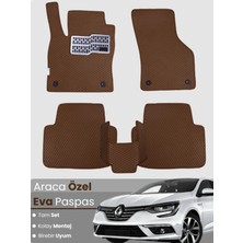 Renault Megane 4 Sedan (2016-2025) Uyumlu Eva Paspas Tam Set–araca Özel Tasarım,kolay Montaj