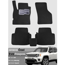 Jeep Renegade (2020-2025) Uyumlu Eva Paspas Tam Set–araca Özel,kolay Montaj,su Geçirmez