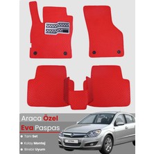 Opel Astra H Sedan (2004-2010) Uyumlu Eva Paspas Tam Set–araca Özel,kolay Montaj,su Geçirmez