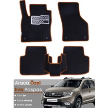 Dacia Sandero Stepway (2012-2020) Uyumlu Eva Paspas Tam Set–araca Özel,su Geçirmez,kolay Montaj