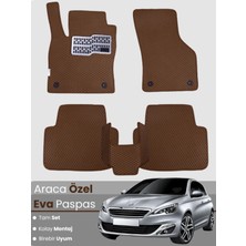 Peugeot 308 (2007-2012) Uyumlu Eva Paspas Tam Set–araca Özel,oto Paspas,kolay Montaj