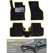 Volvo V60 (2018-2025) Uyumlu Eva Paspas Tam Set–oto Paspas,araca Özel,tam Koruma,kolay Temizlik