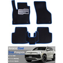 Volkswagen Tiguan (2024-2025) Uyumlu Eva Paspas Tam Set–oto Paspas,araca Özel,tam Koruma