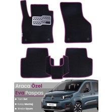 Citroen Berlingo (2024-2025) Uyumlu Eva Paspas Tam Set–araca Özel,su Geçirmez,kolay Montaj