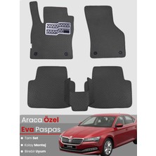 Skoda Super B (2015-2023) Uyumlu Eva Paspas Tam Set–oto Paspas,araca Özel,kolay Montaj