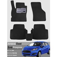 Ford Fiesta (2009-2016) Uyumlu Eva Paspas Tam Set–araca Özel,su Geçirmez,kolay Montaj
