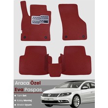 Volkswagen Passat cc (2008-2016) Uyumlu Eva Paspas Tam Set–oto Paspas,araca Özel,su Geçirmez