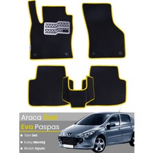 Peugeot 307 (2001-2008) Uyumlu Eva Paspas Tam Set–araca Özel,oto Paspas,kolay Montaj