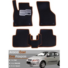 Chevrolet Kalos (2005-2011) Uyumlu Eva Paspas Tam Set–araca Özel,su Geçirmez,kolay Montaj