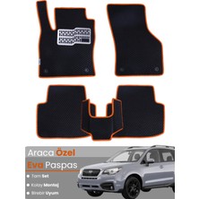 Ubaru Forester 4 (2014-2018) Uyumlu Eva Paspas Tam Set–oto Paspas,araca Özel,su Geçirmez
