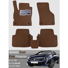 Peugeot 508 (2011-2019) Uyumlu Eva Paspas Tam Set–araca Özel,oto Paspas,kolay Montaj