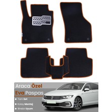 Volkswagen Passat B8,5 (2019-2023) Uyumlu Eva Paspas Tam Set–oto Paspas,araca Özel,su Geçirmez