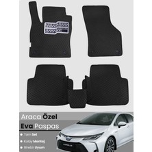 Totota Corolla Benzinli (2019-2025) Uyumlu Eva Paspas Tam Set – Birebir Uyum,araca Özel Tasarım