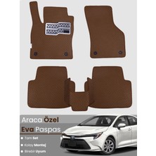 Toyota Corolla Hybrid Sedan (2019-2025) Uyumlu Eva Paspas Tam Set–oto Paspas,araca Özel