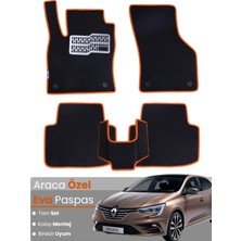 Renault Megane 4 Hatchback (2016-2025) Uyumlu Eva Paspas Tam Set–oto Paspas,araca Özel