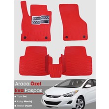 Hyundai Elantra (2011-2016) Uyumlu Eva Paspas Tam Set–araca Özel,kolay Montaj,su Geçirmez