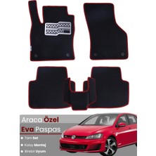 Volkswagen Golf 7 (2013-2018) Uyumlu Eva Paspas Tam Set–oto Paspas,araca Özel,su Geçirmez