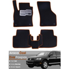 Volkswagen Touareg (2002-2010) Uyumlu Eva Paspas Tam Set–oto Paspas,araca Özel,tam Koruma