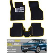 Volkswagen Touareg (2018-2023) Uyumlu Eva Paspas Tam Set–oto Paspas,araca Özel,tam Koruma