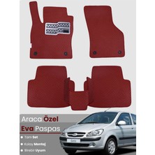 Hyundai Getz (2002-2011) Uyumlu Eva Paspas Tam Set–araca Özel,kolay Montaj,su Geçirmez