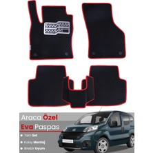 Fiat Fiorino Koltuklu (2021-2025) Uyumlu Eva Paspas Tam Set–araca Özel,su Geçirmez