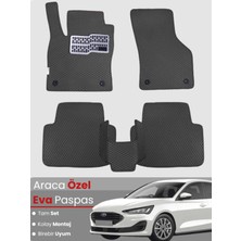 Ford Focus 4 (2019-2023) Uyumlu Eva Paspas Tam Set–araca Özel,su Geçirmez,kolay Montaj
