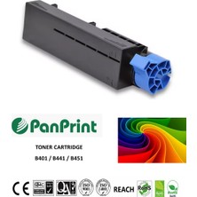 PanPrint Oki MB441DN Siyah Yüksek Kapasiteli Muadil Toner
