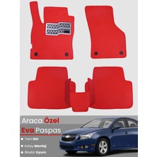 Chevrolet Cruze (2008-2014) Uyumlu Eva Paspas Tam Set–araca Özel,su Geçirmez,kolay Montaj