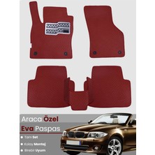 Bmw 1 Serisi E88 Cabrio (2004-2011) Uyumlu Eva Paspas Tam Set–araca Özel,su Geçirmez,kolay Montaj