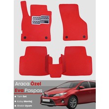Toyota Auris (2006-2012) Uyumlu Eva Paspas Tam Set–oto Paspas,araca Özel,kolay Montaj